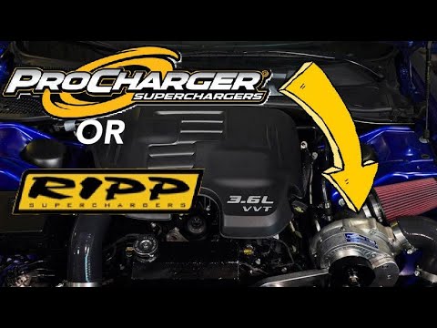 V6 Procharger or Ripp Supercharger For Your V6 Pentastar | Choose One!
