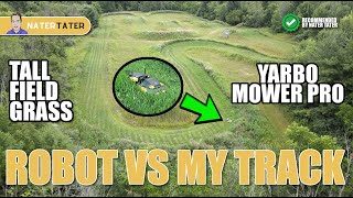 ✅Robotic Mower!!  Yarbo Mower Pro With REAL BLADES Takes On 3 Acre Track