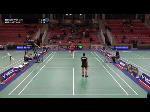 Match point - Wen Chi Hsu vs- Aditi Bhatt - WS, Final - Hungarian Int. C'ships 2021