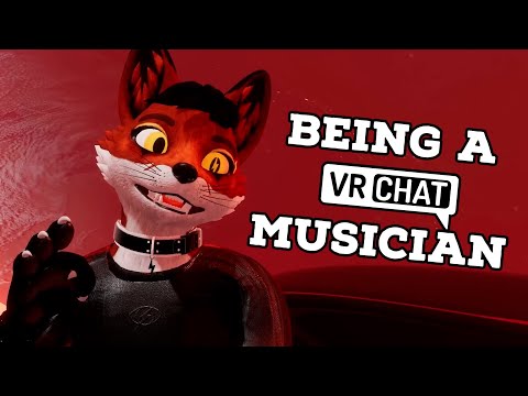 BEING A VR MUSICIAN IN VRChat ! - Furality CyberConnect Hypercut