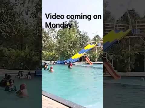 swimming tank with slides water park#water park hashtags swimming