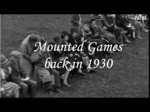 Mounted Games in the 1930's
