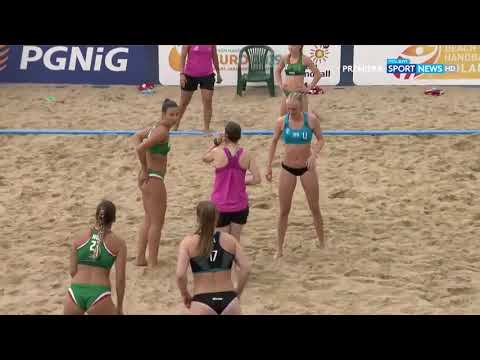 Denmark vs Hungary Beach Volleyball Euro 2020