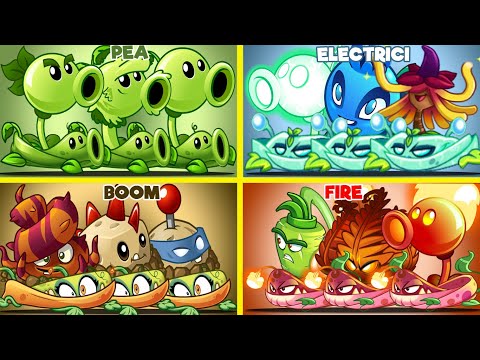 PvZ 2 4 Super Team Plants Vs Team Zombies-Team Plant Vs Team Plant-That Team Can Win?