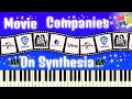 26 MOVIE COMPANY INTROS ON SYNTHESIA
