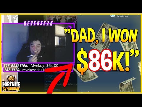 DAD REACTS TO SON WINNING $86K IN SUMMER SKIRMISH! - Fortnite Moments #167