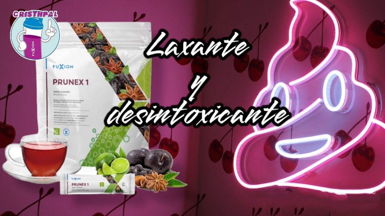 🥇 PRUNEX 1 FUXION: Laxantes naturales para el estreñimiento y limpieza de colon