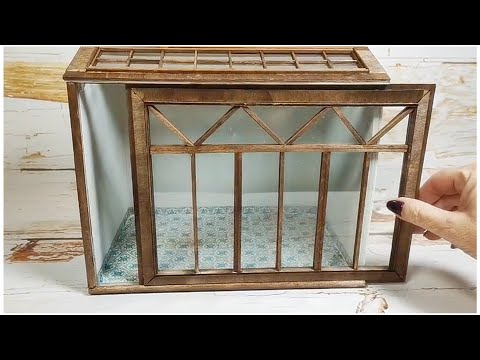¡¡Vuelven las MINIATURAS al canal!!  Estructura Taller de manualidades #1