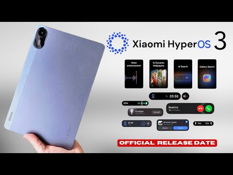 Xiaomi Redmi Pad 2  Hyper OS 3 Android 16 Official Update