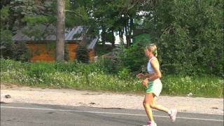 preview picture of video 'Glen Arbor Solstice Half Marathon 2012'