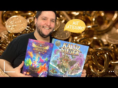 Kincsek mindenütt! - Kalóz mesék & Kristály műhely Társasjáték Bemutató - Mit Játsszunk?