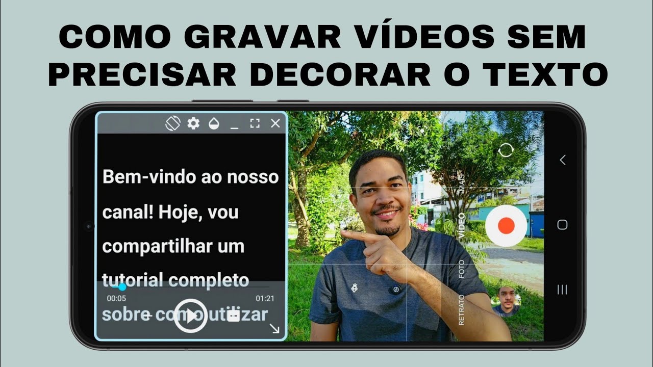 Melhor aplicativo de teleprompter para celular