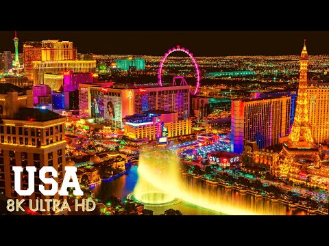 USA 🇺🇸  IN 8K ULTRA HD (120 FPS) HDR