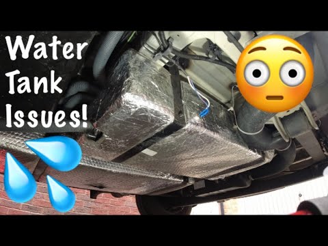 Exterior Water Tank On Your Campervan Or Motorhome? This Fix Could Help Stop Winter Frost Damage!