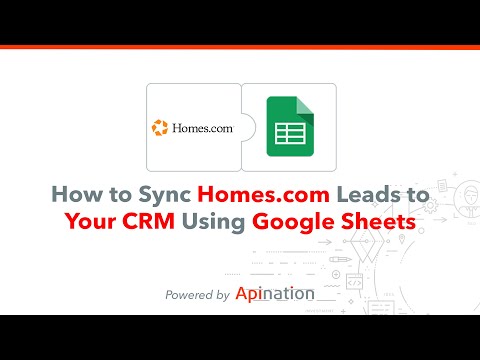 Video walkthrough of syncing Homes.com leads into agent CRMs such as kvCORE, Lofty and KW Command