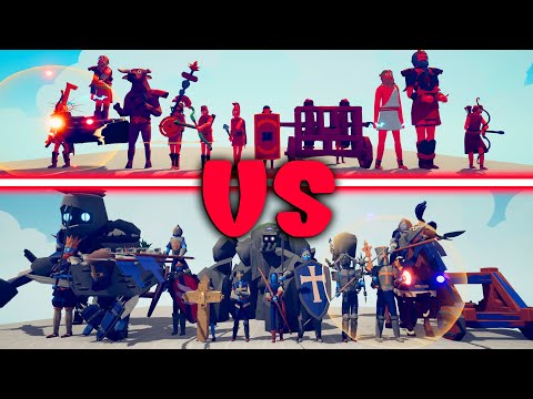 ARCHER TEAM vs GOOD TEAM - Totally Accurate Battle Simulator TABS