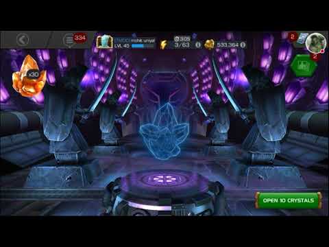 Opening 50× map 3 alliance quest crystal.