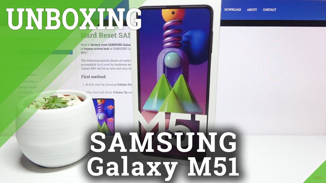 SAMSUNG Galaxy M51 Unboxing – Quick Review