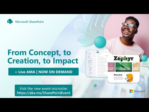 NEW SharePoint: From Concept to Creation to Impact NEW SharePoint: From Concept to Creation to Impact