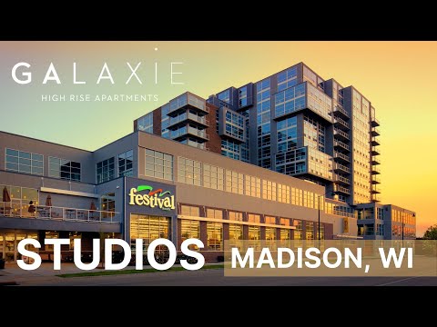 Galaxie Studio Apartment Tour | Madison, WI