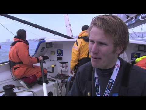 "Bravo" François Gabart, winner of the Vendée Globe 2012