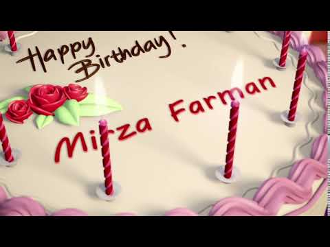 Happy Birthday to you Farman