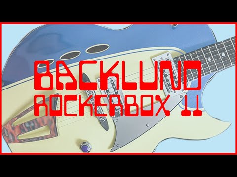 Backlund Rockerbox II Semi-Hollow Maple Body Mahogany Neck Soft C Shape 6-String Electric Guitar image 9