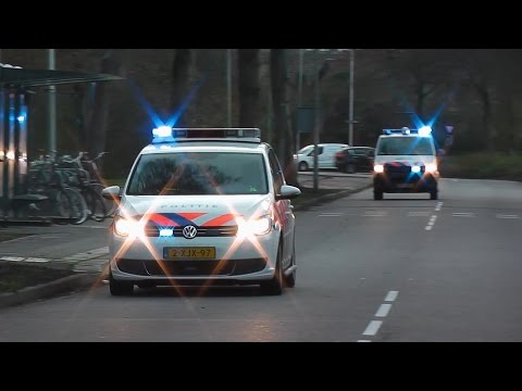 PRIO 1 SIV 0563 TS 5032 OVD 0291 2X Politie , OGS Meting G Leegwaterhof Purmerend