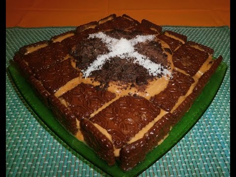 Chocotorta sin horno y sin molde/ Receta original
