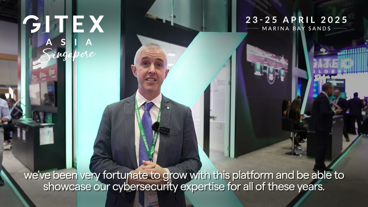 GITEX ASIA - Interview with Dara Maher (Kaspersky)
