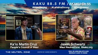 Ka'io Martin Cruz- Olowalu Toxic Dump Site discussion-Jason Schwartz with 2-26-24