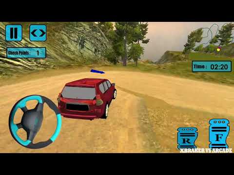 Ultimate Offroad Prado Car: Red Suv Driving Mountain Road - Android GamePlay 3D