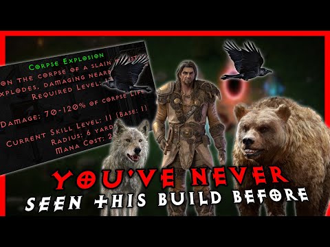 (Newly Discovered) The Zoo Bomber Druid, Build Showcase - Diablo 2 Resurrected