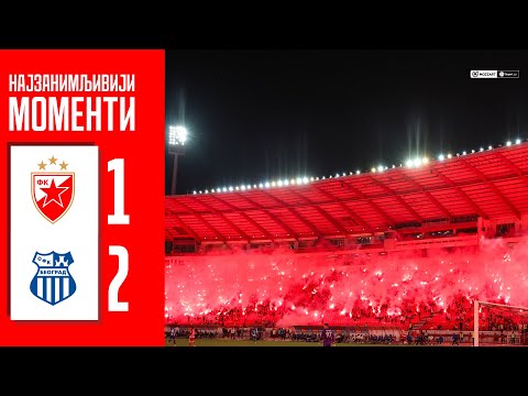 FK Crvena Zvezda Belgrad 1-2 OFK Omladinski Fudbalski Klub Belgrad 
