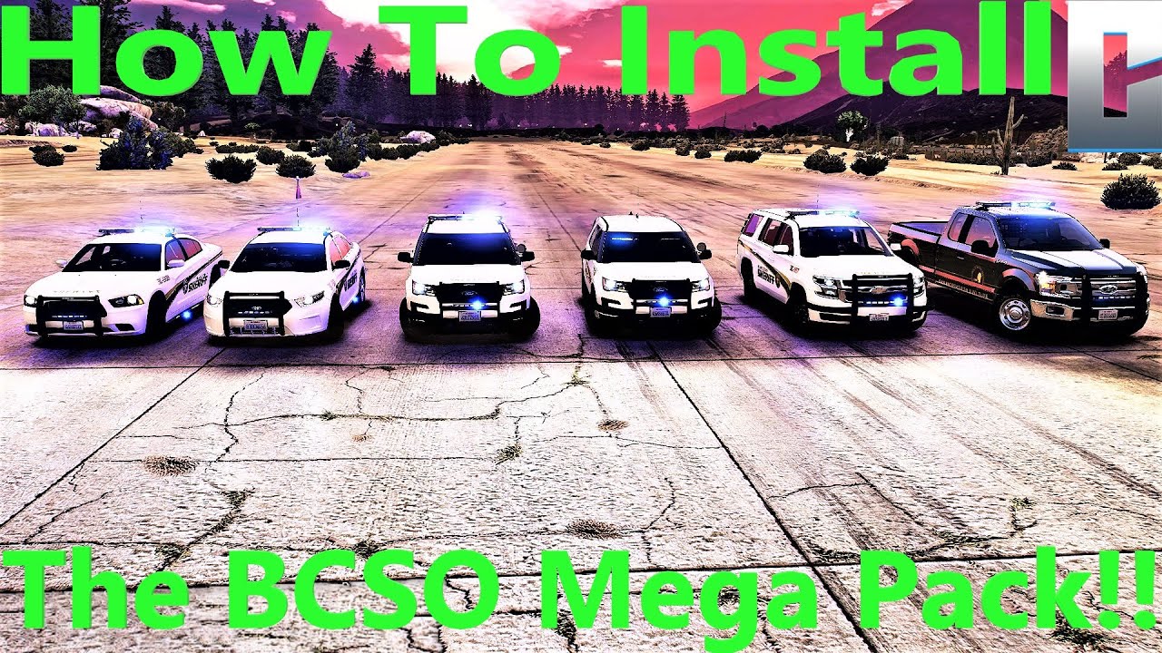 How To install The BCSO Mega Pack! | #GTAV | #Tutorial | #LSPDFR | #criminaljusticeyoutube