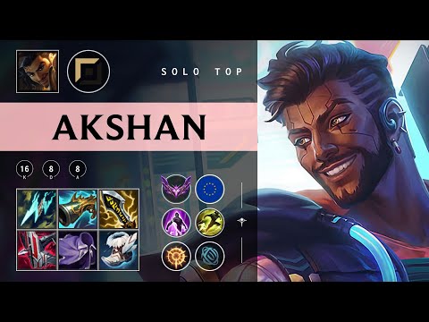 Akshan Top vs Jayce - EUW Master Patch 25.23