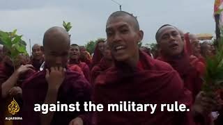 The Rebel Riot - Stop Racism, Against 969, Fuck fascist monks