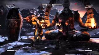 MKXL Liu Kang Flame Fist Crazy Finish