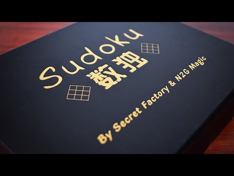 Sudoku (Gimmicks and Online Instructions) by Secret Factory & N2G Magic.