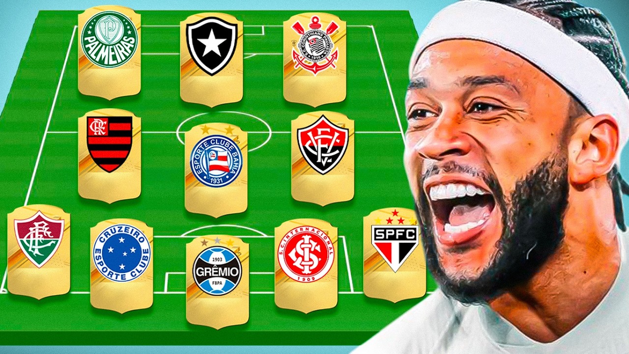 1 Contratação INCRIVEL de Cada Time do Brasileirão no FC25