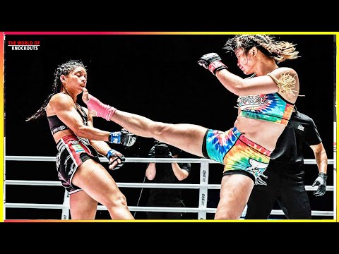 Stamp Fairtex (Thailand) vs Allycia Hellen Rodrigues (Brazil) - MUAY THAI HD