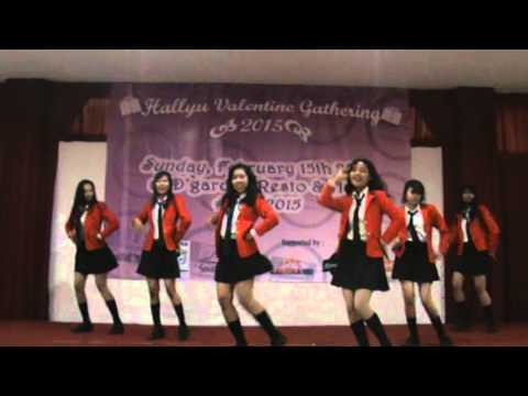 150215 Apple (Comeback Stage) - LUV (Cover Apink) @ #HVG2015