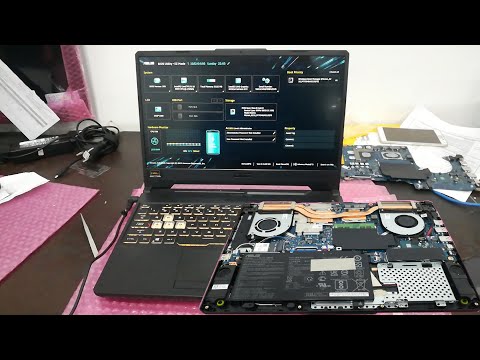 How to repair ASUS VivoBOOK X512FA Stuck Fan Noisy