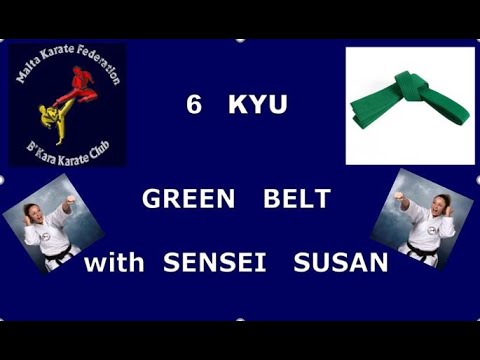 GREEN BELT 6 KYU
