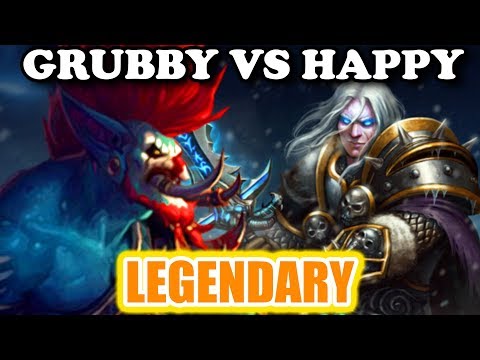 Grubby vs Happy [LEGENDARY] | Warcraft 3 | 1.31 | ORC vs UD | Terenas Stand