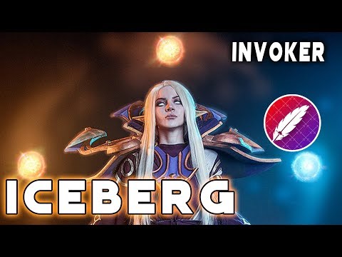 Iceberg | Invoker | K19/D3/A10 | Dota 2 Full Gameplay