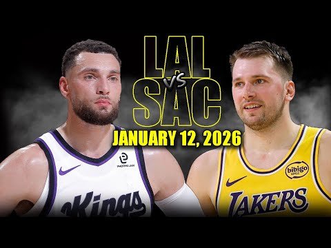 Los Angeles Lakers vs Sacramento Kings Full Game Highlights – January 12, 2026 | NBA Season
