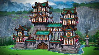 Minecraft: How To Build A Japanese Castle | Easy Tutorial