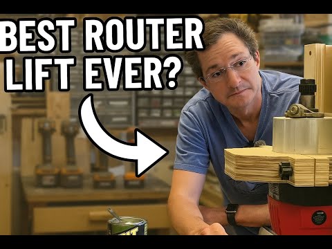 Is this the best DIY router lift EVER?
