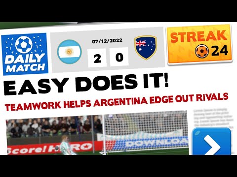 Streak - Score! Hero 2023 - Argentina Vs. Australia